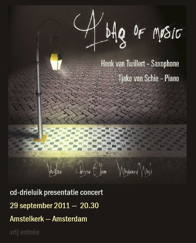 A bag of music - Henk van Twillert (saxofoon) & Tjako van Schie (piano)