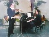 Tjako van Schie, piano and Adriaan Stoet, violin